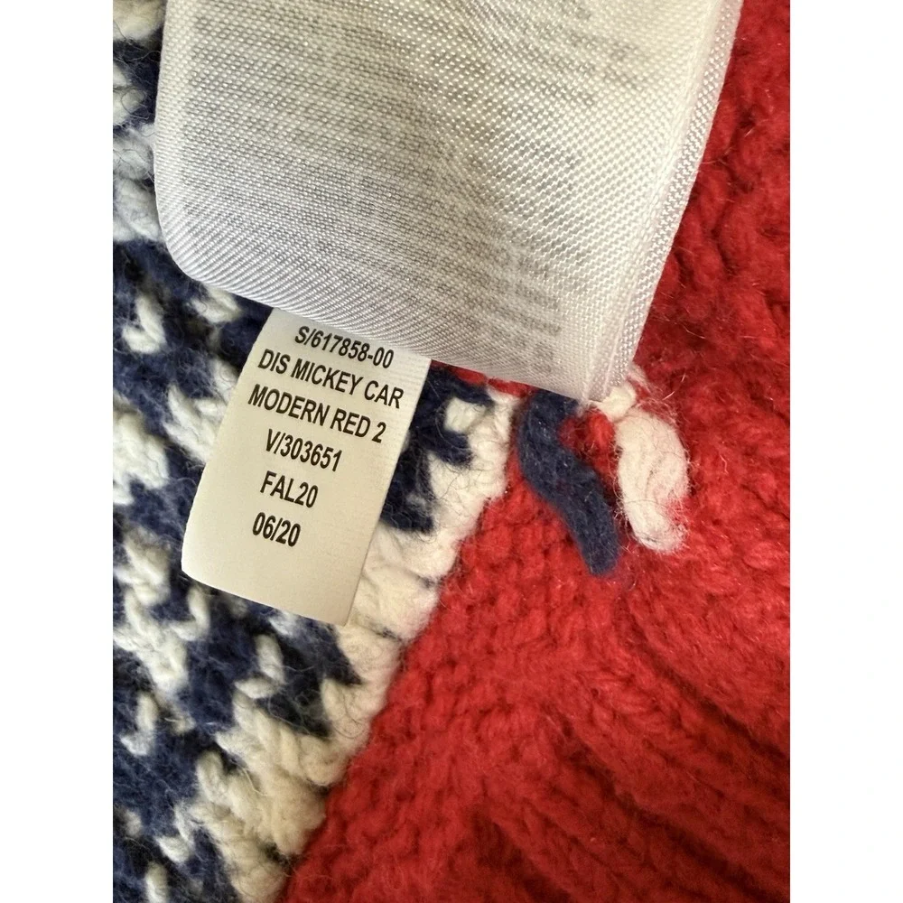 Baby GAP Toddler Zip-Up Sweater 12–18M – Disney Mickey Knit Cardigan